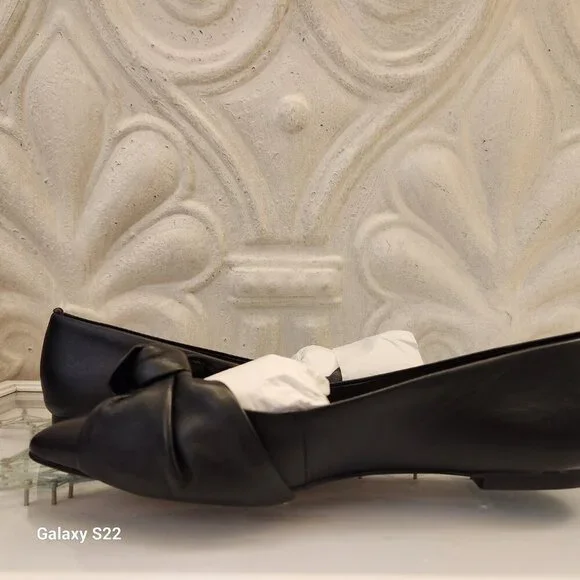 Vince Camuto Bowmel Flats. NIB. Black Napa. Size Various - Picture 5 of 10